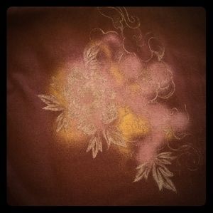 Burgundy Lucky Brand Sweatpants Sweats Small